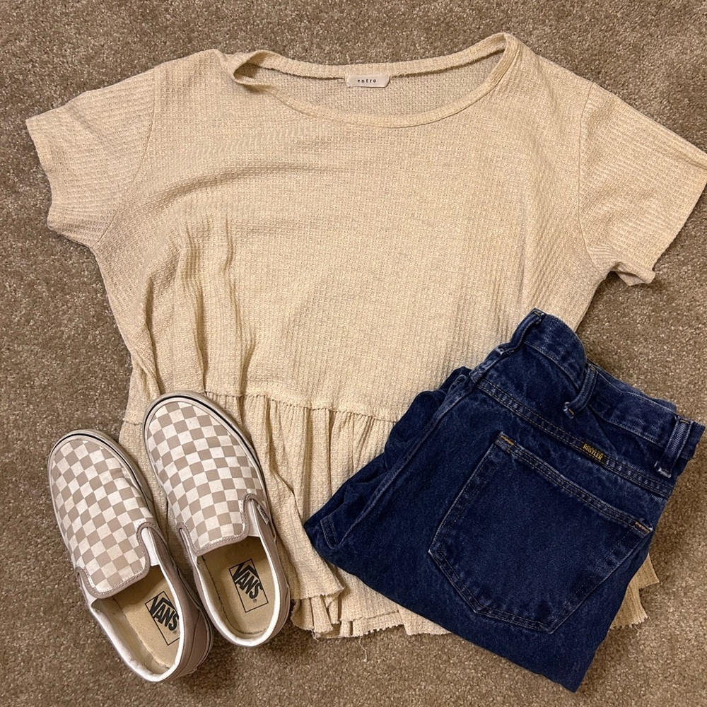 Rustler Blue Straight Leg Jeans